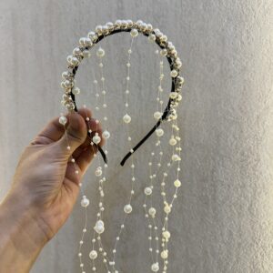 Princess Pearl Drop Hairband